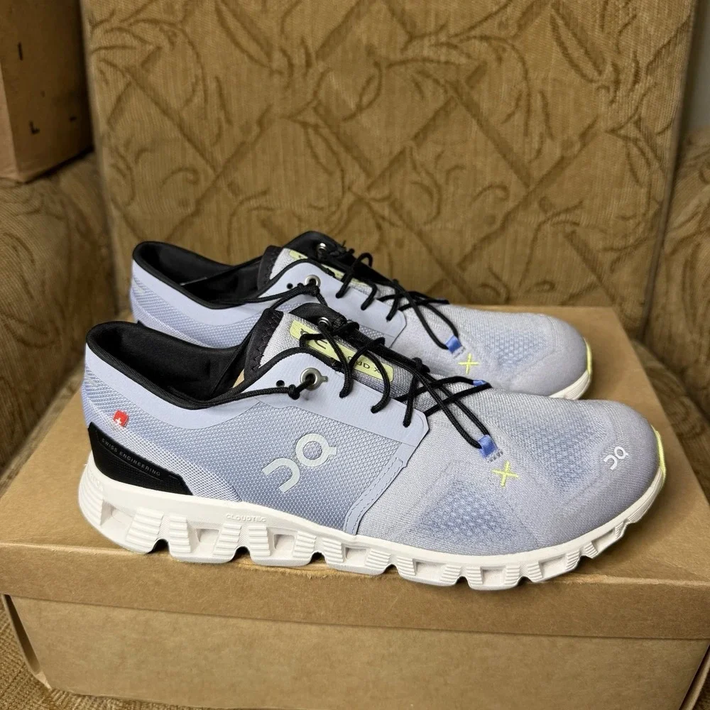 On Cloud X 3 Nimbus White 60.98253 Women's Size 10 Running Training Shoes